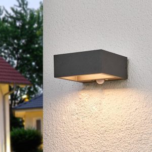 Érzékelős LED kültéri fali lámpa Mahra