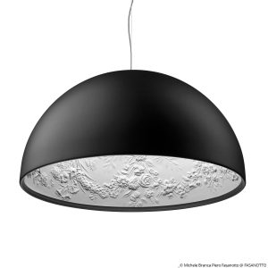 matt fekete Ø 60 cm