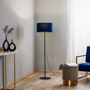 Golden Roller álló lámpa sötétkék/arany