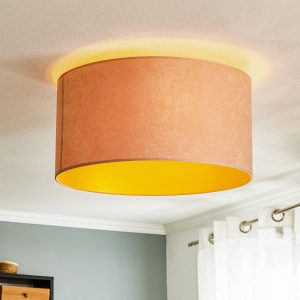 Golden Roller mennyezeti lámpa Ø 60cm bézs/arany