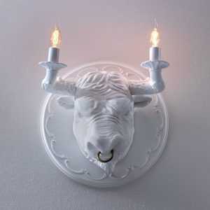Karman Corrado fali lámpa fehér
