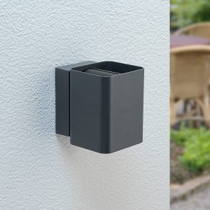 Kettős elosztású LED kültéri fali lámpa Nikolas