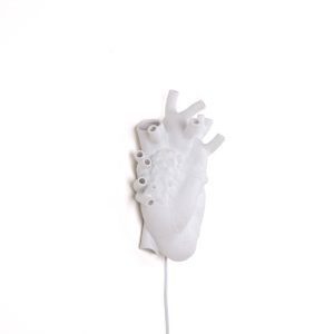 LED fali világítás Heart Lamp porcelánból