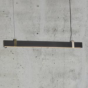 LED függő lámpa Lilt fekete