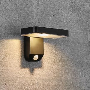 LED napelemes fali lámpa Rica Square