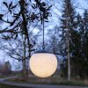 LED napelemes függőlámpa Globus
