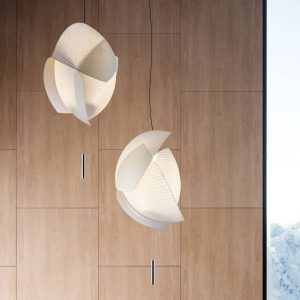 LEDS-C4 Voiles függő lámpa 95x70 cm fázis vágás