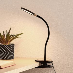 Lindby Binera LED csíptetős lámpa dimmer.