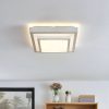 Lindby Mirco LED alu mennyezeti lámpa szögl 37