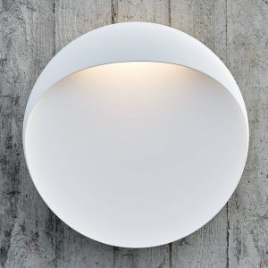 Louis Poulsen Flindt fali lámpa Ø30cm fehér 2 700K