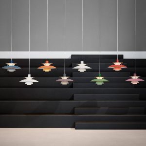 designer függő lámpa zöld