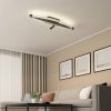 Lucande Matwei LED mennyezeti lámpa ovál nikkel