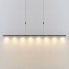 Lucande Stakato LED függőlámpa 8izz 180 cm hosszú