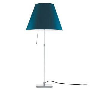 Luceplan Costanza asztali lámpa D13i alumínium/kék