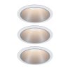 Paulmann Cole LED-spot ezüst-fehér 3 db-os készl.