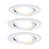 Paulmann Nova LED beép. spot 3 db-os forg.