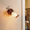 Siena fali lámpa firenzei stílus 1izzós downlight