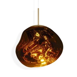 Tom Dixon Melt LED függőlámpa Ø 50 cm arany