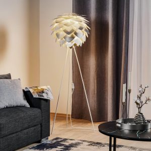 UMAGE Silvia közepes állólámpa Tripod acél