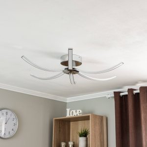 Umbra LED mennyezeti lámpa 6 izzós 91 cm króm