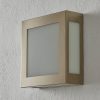 érz. LED kültéri falilámpa Aqua Legendo r.acélból