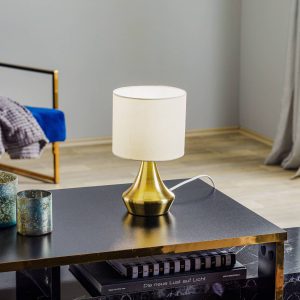 lámpa Ottone textil ernyővel