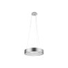 Aluminor Epsilon LED függő lámpa Ø62cm ezüst