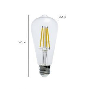 Arcchio LED rusztikus izzó E27 3