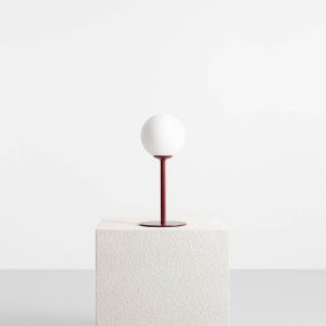 35 cm magas borvörös/fehér