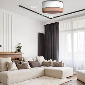 Ø60cm juta/fehér