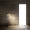 FLOS Oblique Floor LED állólámpa 927 USB antracit