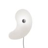 Foscarini Bit 1 falilámpa üveg diffúzorral fehér