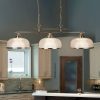 Függőlámpa Bistro II Bar s.réz/hornyolt üveg