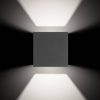 LED külső fali lámpa 5080 fel/le grafit