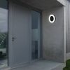 LED kültéri világítás Riga kerek Ø19cm IP44 fekete