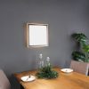 LED menny. lámpa Solstar szögletes 33