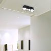 LIGHTME LED világítás Aqua GU10 négy izzós fekete