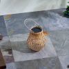Lindby Amaria LED solar világítás rattan világos