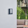 Lindby Vimal külső fali lámpa alu E27 érzékelő