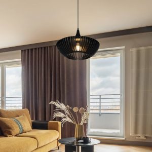 Lógó lámpa Colino fa lamellákból