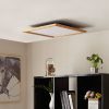 Lucande Joren LED mennyezeti világítás fa 52 cm