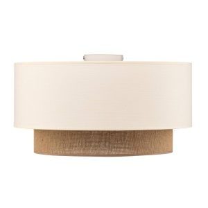 Ø 45 cm ecru/juta