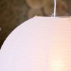 PR Home Haru lógó világítás gömbbúra papír fehér