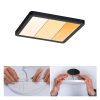 Paulmann Areo Panel dimtowarm szögl. fekete 17