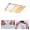 Paulmann Areo Panel dimtowarm szögl. króm 17