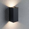 Paulmann Flame kültéri fali 2 izzós 22cm antracit
