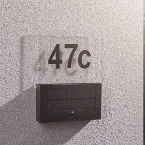 Paulmann Neda LED házszámlámpa Solar
