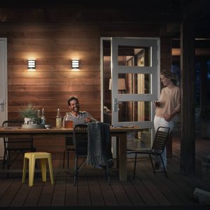 Philips Python LED fali lámpa 2700K érzékelő