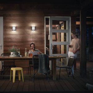 Philips Python LED fali lámpa 4000K érzékelő