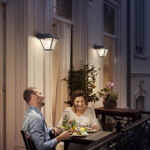 Philips myGarden Alpenglow fali lámpa antracit
